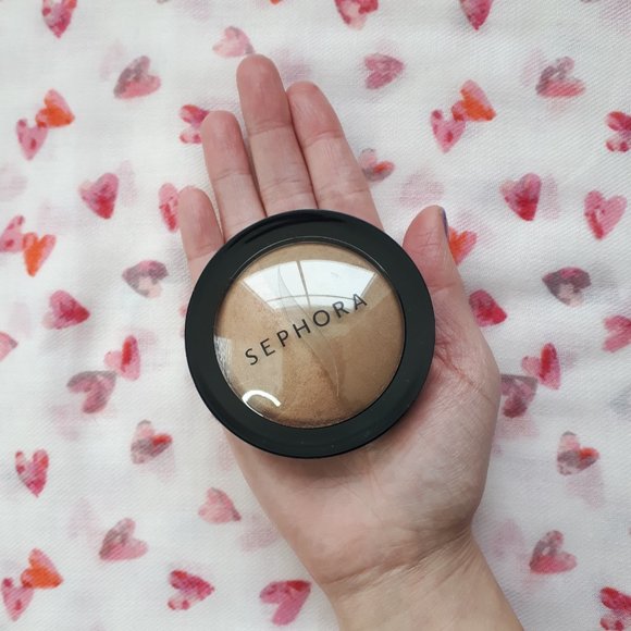 Sephora Collection: Micro Smooth Baked Bronzer Duo in Honey Heat 01 - Picture 5 of 6